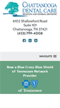 Mobile Screenshot of chattanoogadentalcare.com